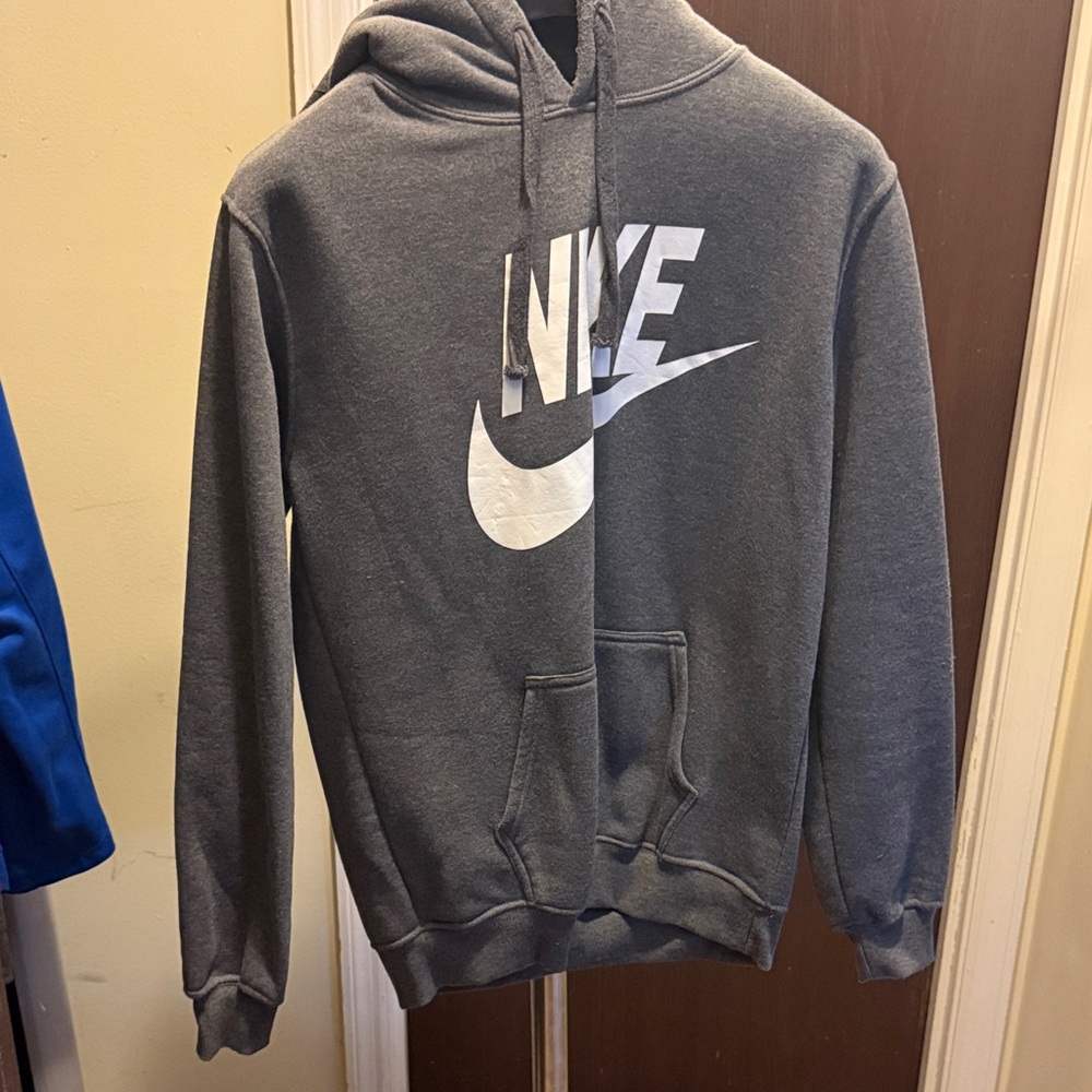 Nike Charcoal Gray Hoodie for Men
